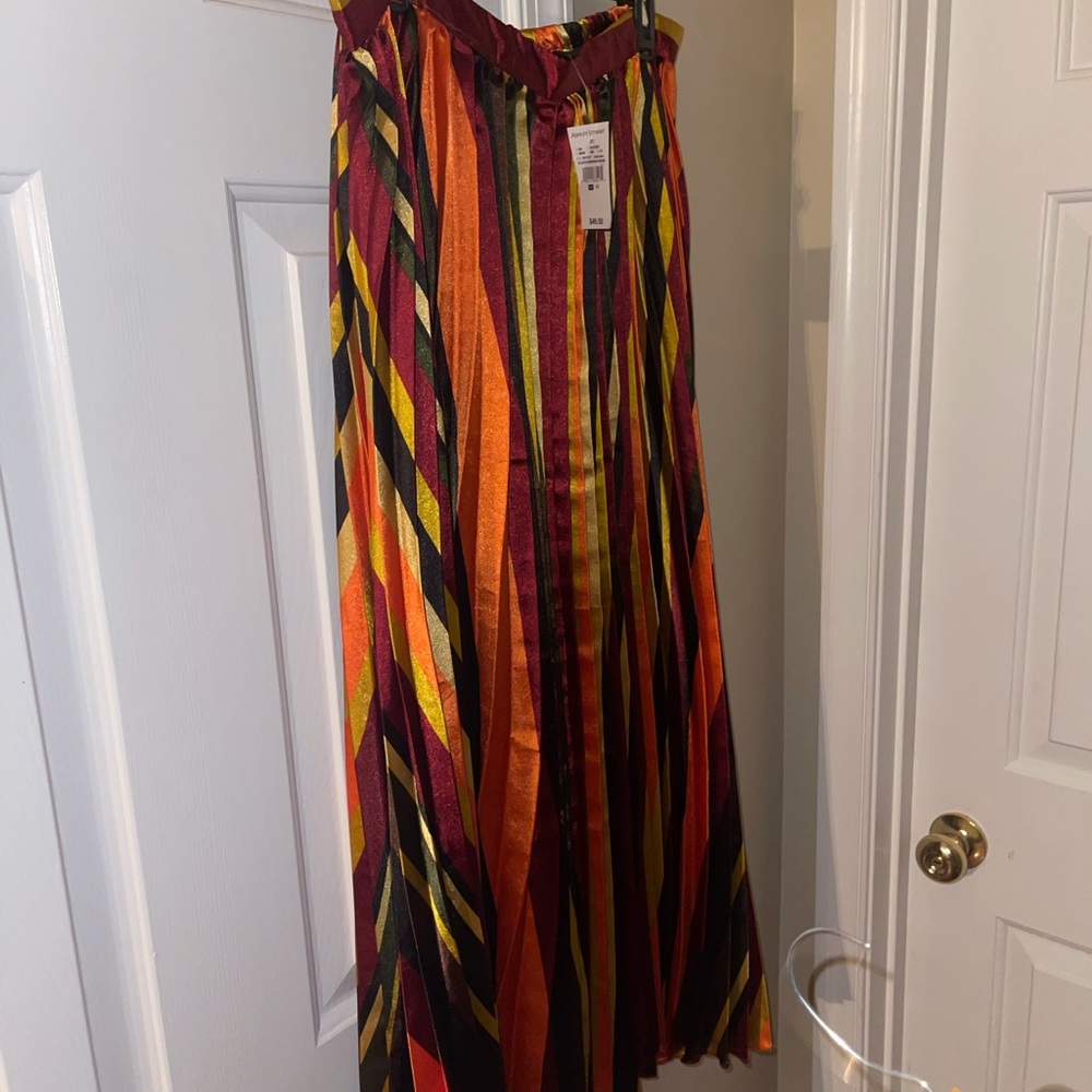 Ashley Stewart Pleated Skirt